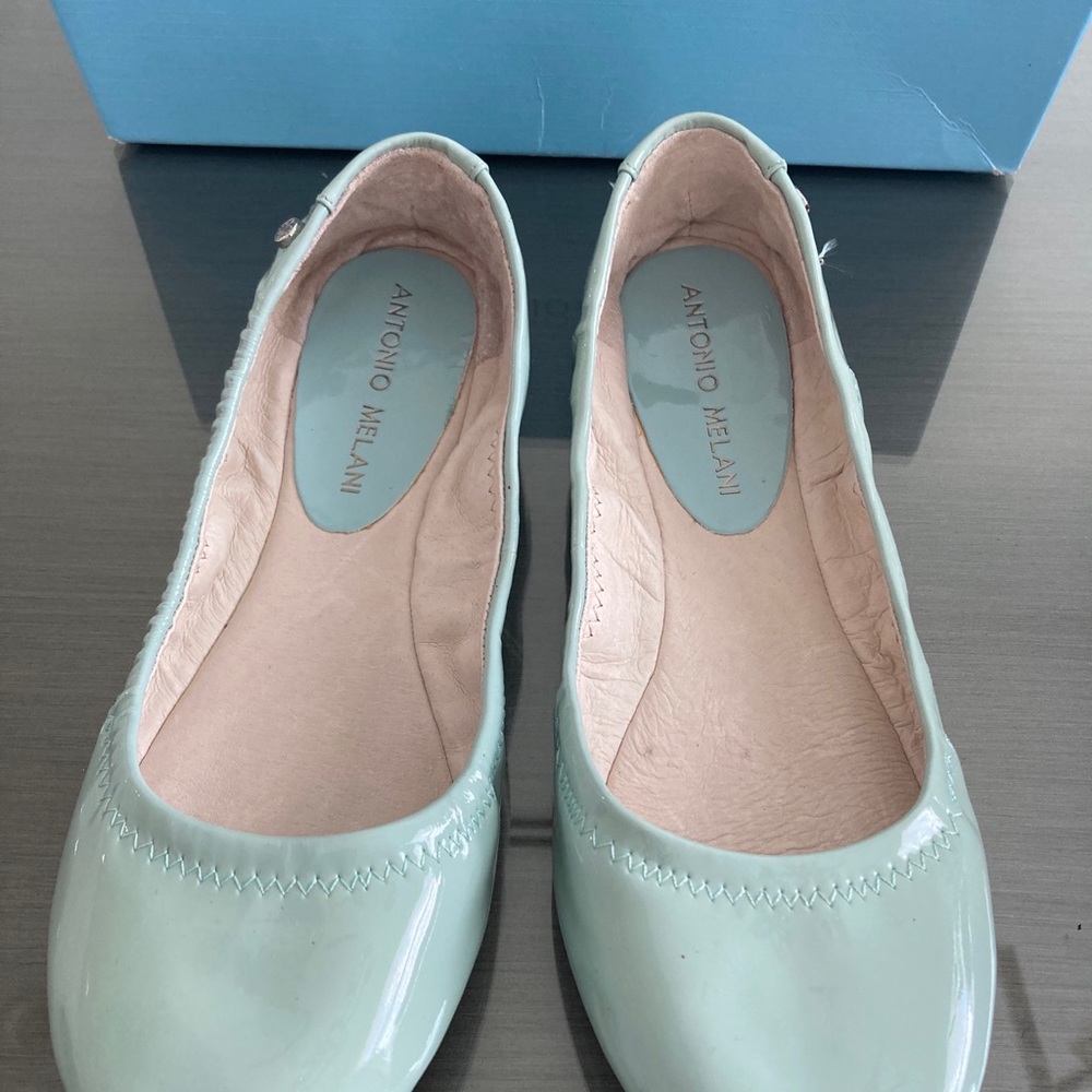 Women’s Blue Antonio Melani Size 6 Shoes Flats
